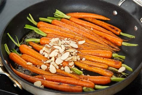 Maple Glazed Carrots Quick Stovetop Recipe Fifteen Spatulas