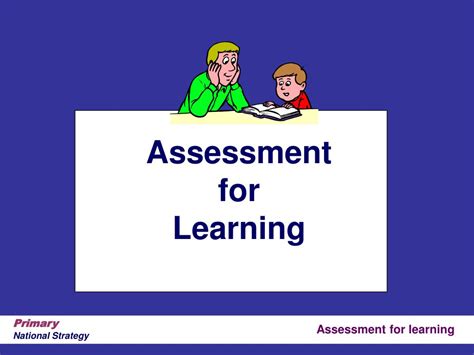 Ppt Assessment For Learning Powerpoint Presentation Free Download