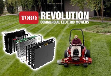 Toro Revolution Electric Battery Powered Zero Turn Lawn Mowers