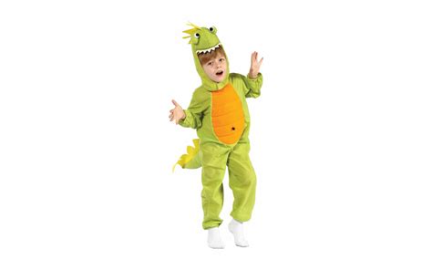 Baby kostim za maškare Dinosaur svijetlo zeleni UNIKASHOP