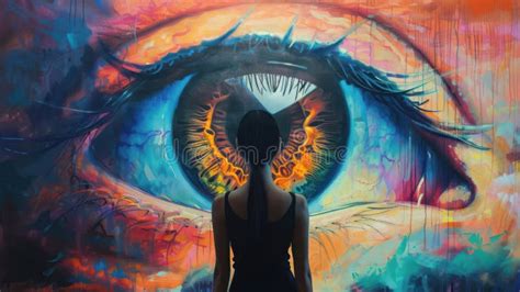 Woman And Eye Mysticism And Spirituality Representing The Mystical