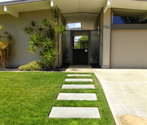 Modern Concrete Paver Walkway Ideas Widen Driveway Walkwaylandscape