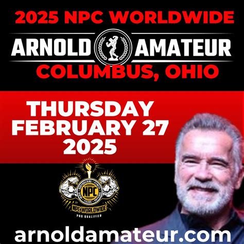 Npc Worldwide Arnold Amateur Bodybuilding Championships Npc News