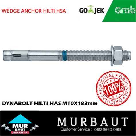 Jual Dynabolt Anchor Hilti Hsa M10x83 Jakarta Selatan Murbaut Tokopedia