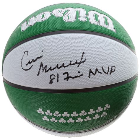 Cedric Maxwell Signed Celtics Logo Basketball Inscribed "81 Finals MVP" (Pro Player) | Pristine ...