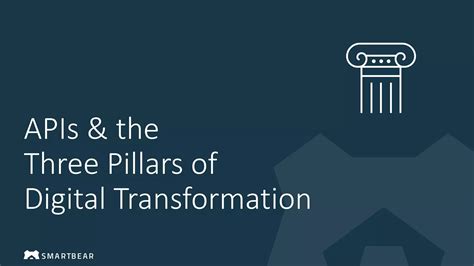 Api The Pillars Of Digital Transformation Apidays Live Paris