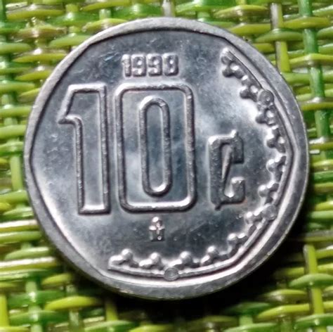 Moneda 10 Centavos 1998 Sin Circular Brillo Original MercadoLibre