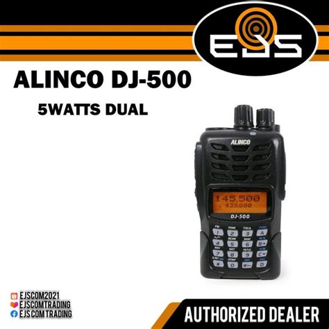 Alinco Dj Dual Band Portable Radio Lazada Ph