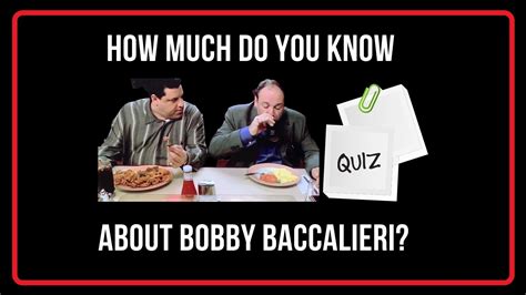 How Much Do You Know About Bobby Baccalieri? - Sopranos Blueprint