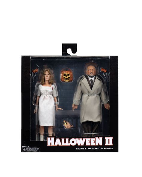 NECA Halloween 2 - Dr. Loomis & Laurie Strode 2-Pack (1981) - 8" Cloth ...