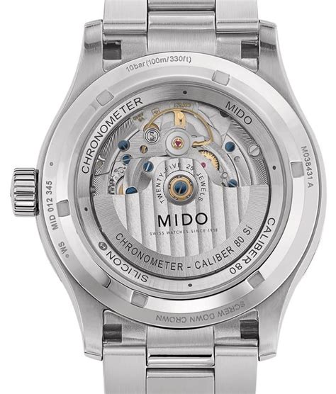 Mido Multifort Chronometer 1 – Новая версия хронометра Мидо | Classic ...