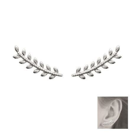 Boucle Oreille Argent Lobe Toiles Kebijoox Bijouterie En Ligne