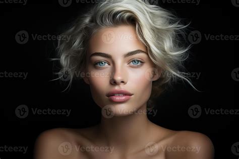 Ai Generated Femininity Natural Beauty And Skin Care Concept Portrait Of A Beautiful Naked