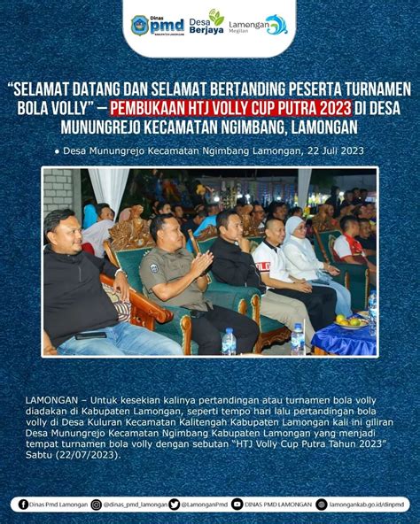 Selamat Datang Dan Selamat Bertanding Peserta Turnamen Bola Volly