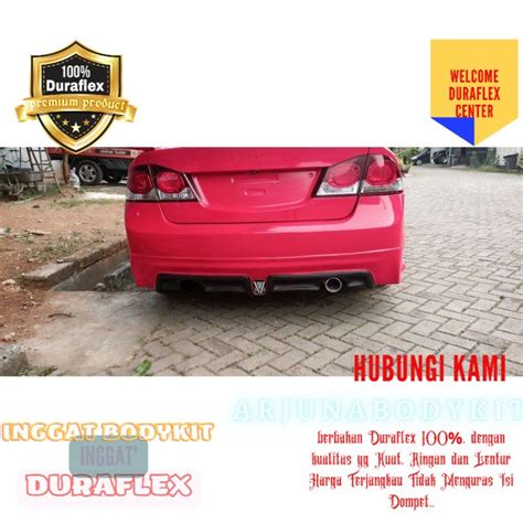 Jual Bumper Bodykit Honda Civic Mugen Rr Bodykit Civic Mugen Body Kit