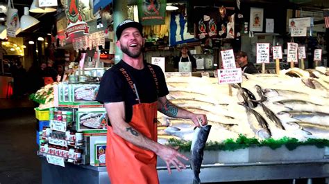 Pikes Place Fish Market Video - Fish Choices