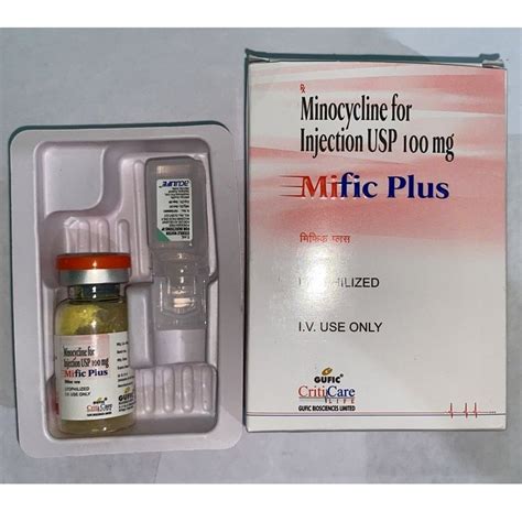 Mg Minocycline Injection Usp At Rs Box Minocycline Injection