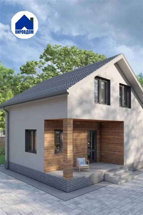 Дом баня проект с мансардой | Проекты, строительство СК КировДом | Projects