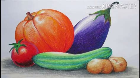 Vegetables Drawing Pictures