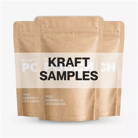 Sample Kraft Stand Up Pouch Packing Pigeon Atelier Yuwa Ciao Jp