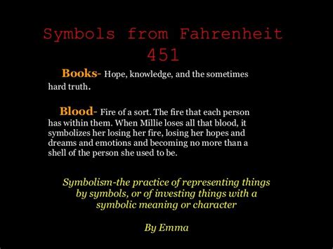 Symbols From Fahrenheit 451