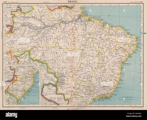 Mapa Antiguo De Paraguay Fotografías E Imágenes De Alta Resolución Alamy