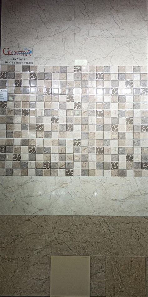 Porcelain Glossy Somany Wall Tiles Size X Feet X Mm At Rs