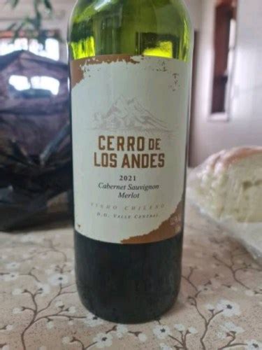 Cerro De Los Andes Cabernet Sauvignon Merlot Vivino Us