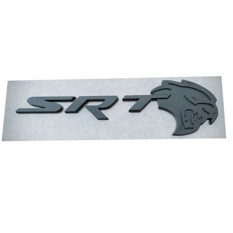 Dodge Charger SRT Hellcat Emblem Matte Black 68312272AA – AFA-Motors