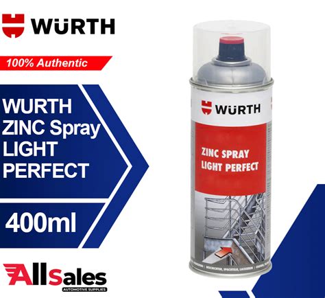 WURTH Zinc Spray Light Perfect 400ml Lazada PH