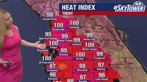 Tampa Weather Hot Steamy On Monday Fox 13 Tampa Bay