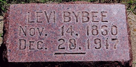 Levi Bybee 1860 1917 Mémorial Find a Grave