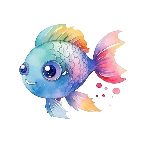 Rainbow Fish Clipart