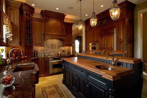 Two Toned Kitchen Cabinets - Morris Black Designs