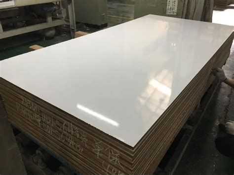 18mm Double Side High Gloss Melamine Mdf Panel In Different Colors