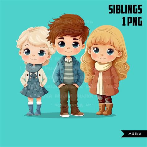 Adorable Siblings Clipart Collection Free Brother And Sister