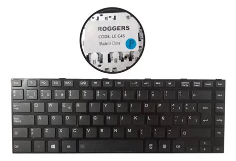 Teclado Laptop Toshiba C C D C C D Nuevo Cuotas Sin Inter S