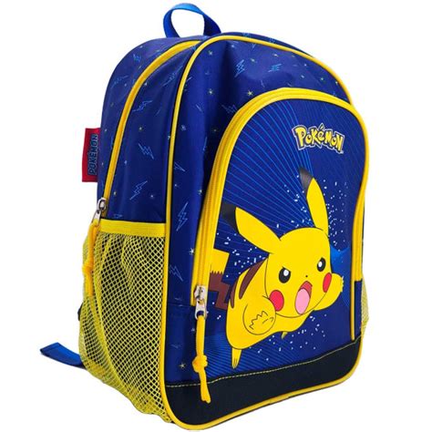 Mochila Pokemon Pikachu 37 CM 2 Cpt