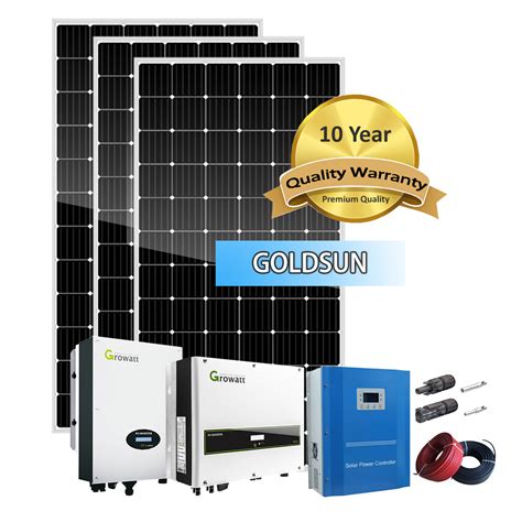 Discount 5000watt Off Grid Solar System Home Use 5kw Solar System Solar