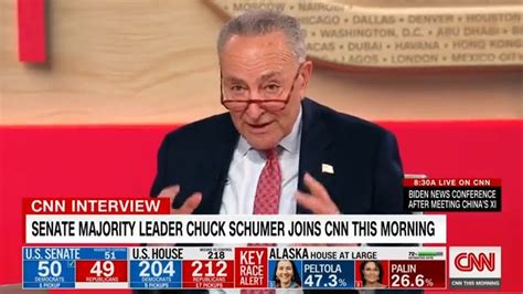 Senate Majority Leader Chuck Schumer D Ny Discusses How The