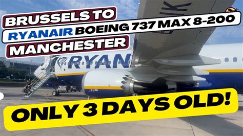 Trip Report Ryanair Economy Boeing 737 MAX 8 200 Brussels