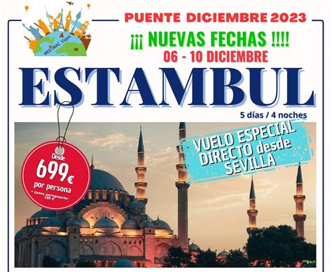 Estambul Puente De Diciembre Nuevas Fechas RICOMS