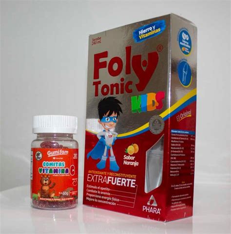 Foly Tonic Kids X 240ml Vitamina C Gratis Farmacias Economicas