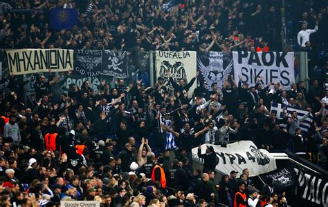 Sanctions contre lAEK Athènes et le PAOK Salonique Grèce AEK