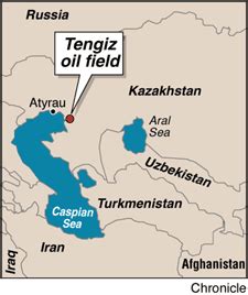 Kazakhstan counts on Tengizchevroil to stabilize oil production ...