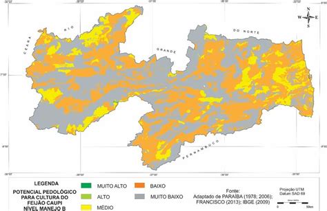 Potencial Pedol Gico Para O Cultivo Do Feij O Caupi No N Vel De Manejo