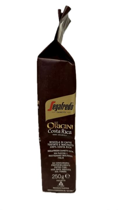 Кофе SEGAFREDO ZANETTI молотый "Le Origini Costa Rica", 250г. – купить ...
