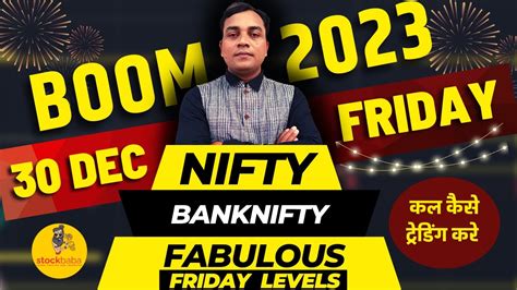 Nifty Prediction For Friday Banknifty Options For Tomorrow