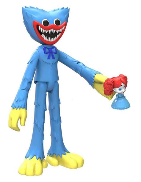 Phatmojo Poppy Playtime Scary Huggy Wuggy 12 Cm Action Figure New