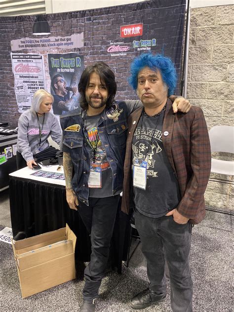 Riki Rachtman Is At The Namm Show Today At Booth 4500 Talking About The